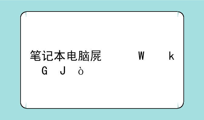 笔记本电脑屏幕多少钱？