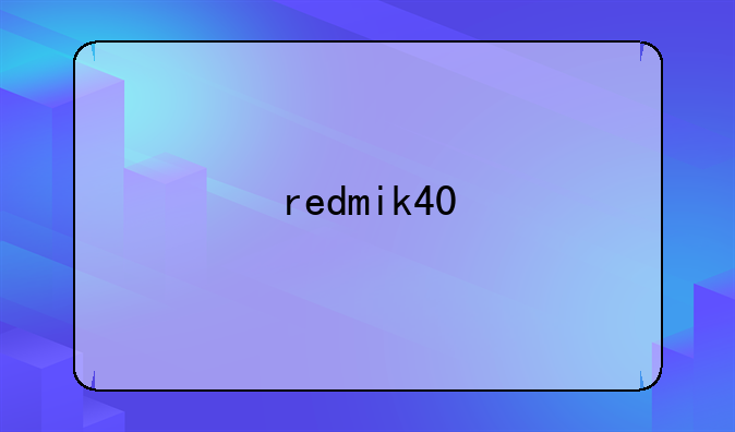 redmik40