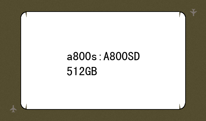 a800s:A800SD512GB