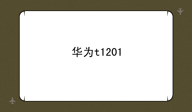华为t1201