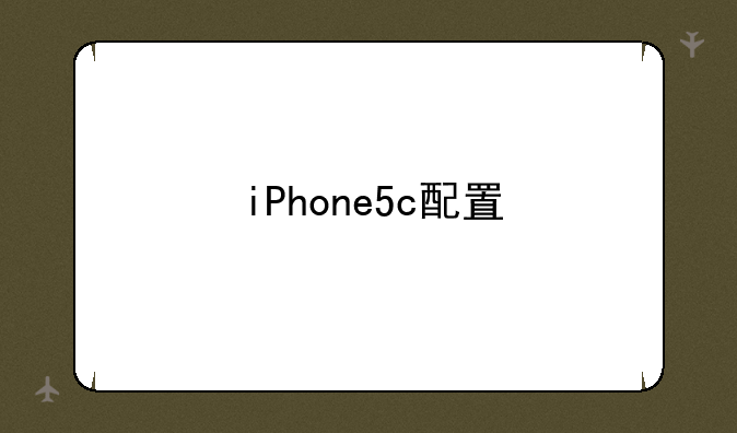 iPhone5c配置