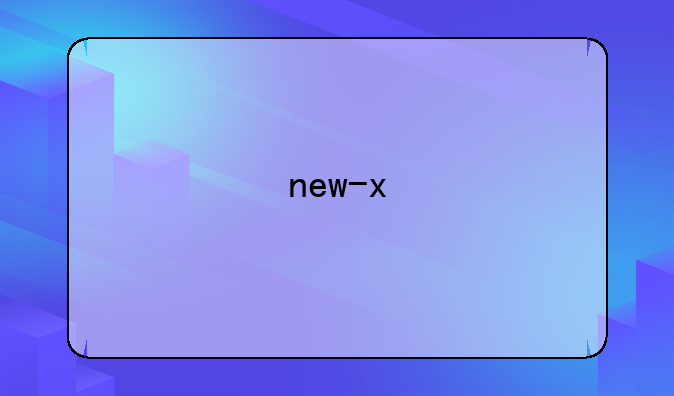 new-x